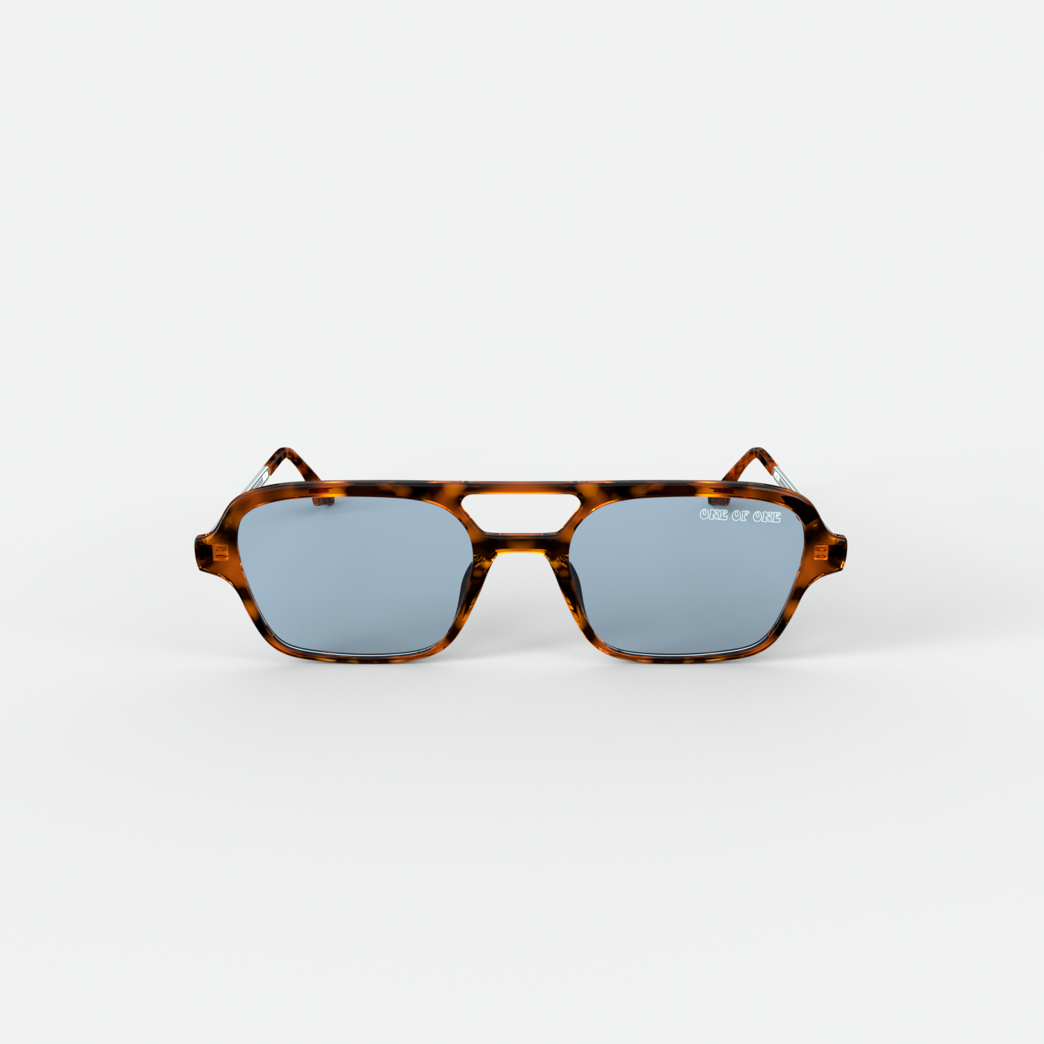 Leopard-Blue Sunglasses